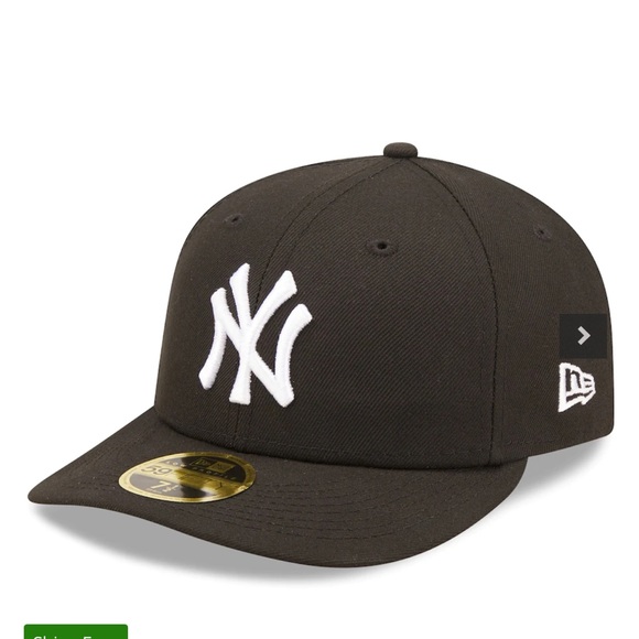Lids Accessories New York Yankees New Era Black White Low Profile